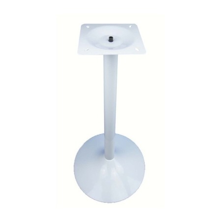 Mesa alta CRISS, base de 110 cms y tapa de 70 cms. Colores a elegir, Bases CRISS, altura 110 cms: Blanca, Tableros de 70 cms: BI