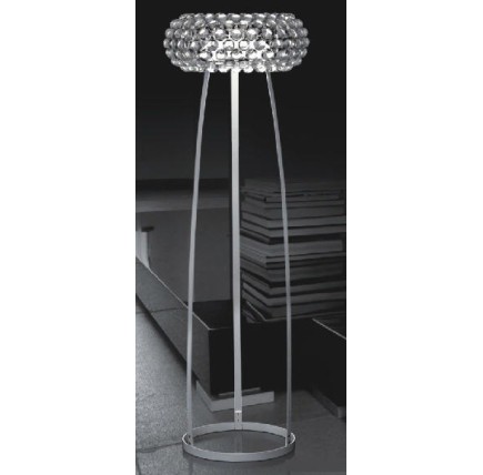 Lámpara ITALICA, pie salón, diseño, acrilica