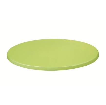 Tablero de mesa Topalit, VERDE LIMA 408, 70 cms de diámetro*.