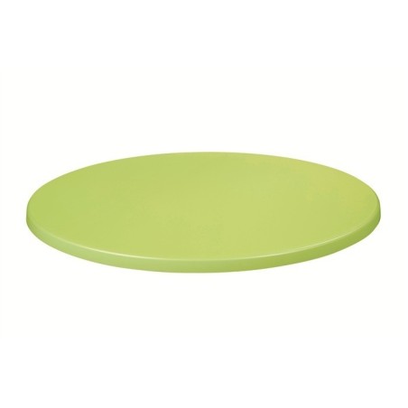 Tablero de mesa Topalit, VERDE LIMA 408, 70 cms de diámetro*.
