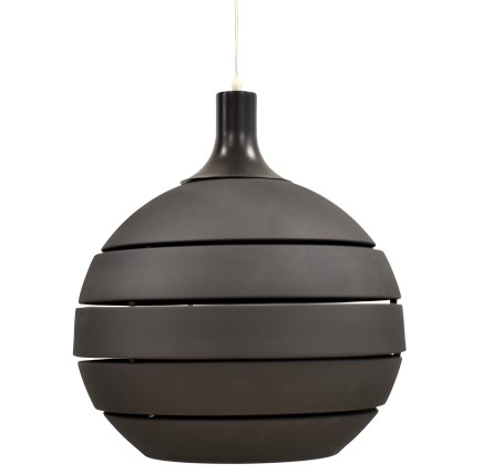 Lámpara CEPHEY, colgante, aluminio, color negro