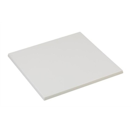 Tablero de mesa Werzalit SM, BLANCO 01, 60 x 60 cms*
