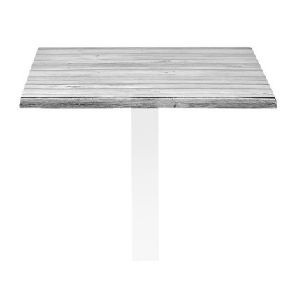 Tablero de mesa Werzalit Alemania, ANTIQUE WHITE 202, 80 x 80 cms*