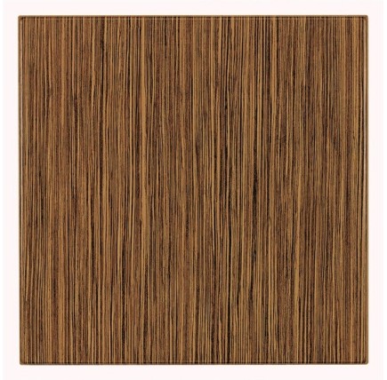 Tablero de mesa Werzalit - 318 Zebrano