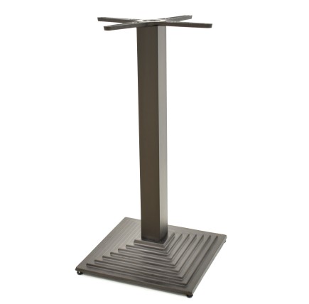 Base de mesa ELBA, negra, base de 44x44 cms, altura 72 cms