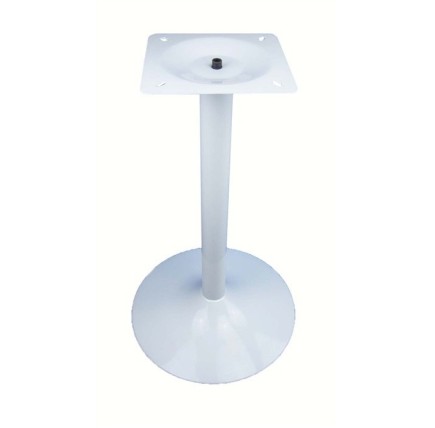 Base de mesa CRISS, blanca, base de 45 cms de diámetro, altura 73 cms