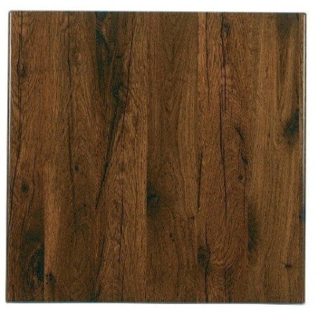 Tablero de mesa Werzalit-SM, ROBLE ANTIGUO 316, 70 x 70 cms*