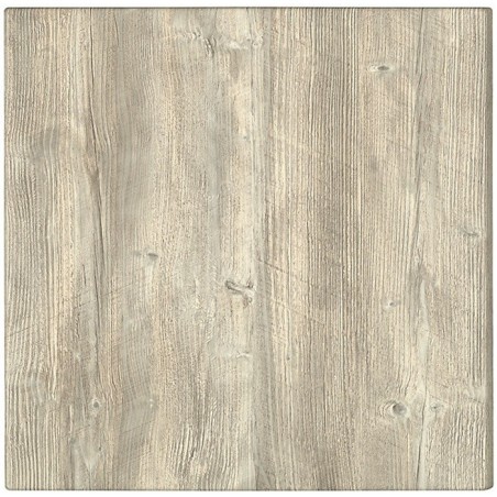 Tablero de mesa Werzalit-Sm, PONDEROSA BLANCO 178, 80 x 80 cms*