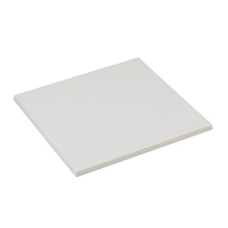 Tablero de mesa Werzalit-Sm, BLANCO 01, 80 x 80 cms*