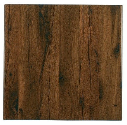 Tablero de mesa Werzalit-SM, ROBLE ANTIGUO 316, 80 x 80 cms*