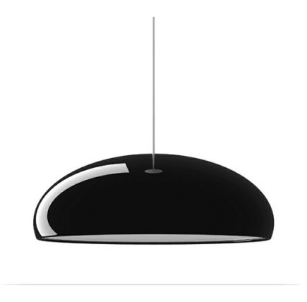 Lámpara MARGOT, colgante, aluminio, color negro