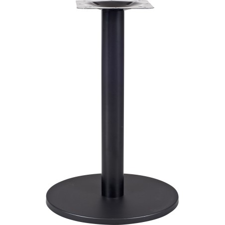 Base de mesa BOHEME, negra, 43 cms de diámetro, altura 72 cms