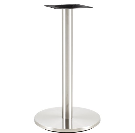 Base de mesa BENAGIL, acero inoxidable, 45 cms de diámetro, altura 72 cms