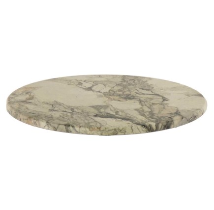 Tablero de mesa Werzalit SM, MARBLE ALMERIA 209, 60 cms de diámetro*.