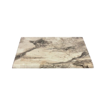 Tablero de mesa Werzalit-Sm, MARBLE ALMERIA 209, 70 x 70 cms*