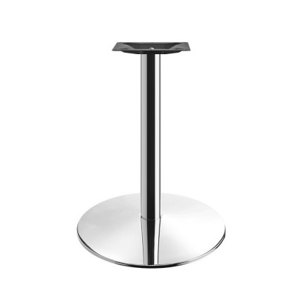 Mesa BENAMARA, acero inoxidable, base de 72 cms y tapa 60 cms. Color a elegir, Tableros de 60 cms: BILAMINADO VINTAGE HD7346