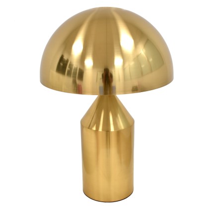 Lámpara MACAO, sobremesa, metal, dorada