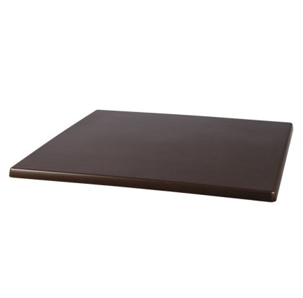 Tablero de mesa Werzalit-Sm, WENGUÉ 103, 60 x 60 cms*