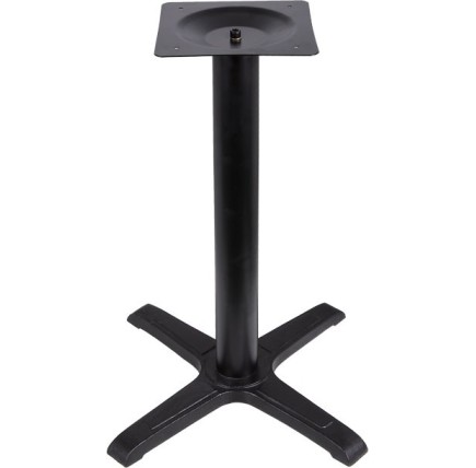 Base de mesa CARIBE, negra, base de 56 x 56 cms, altura 72 cms