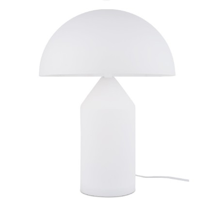 Lámpara MACAO, sobremesa, metal, blanca