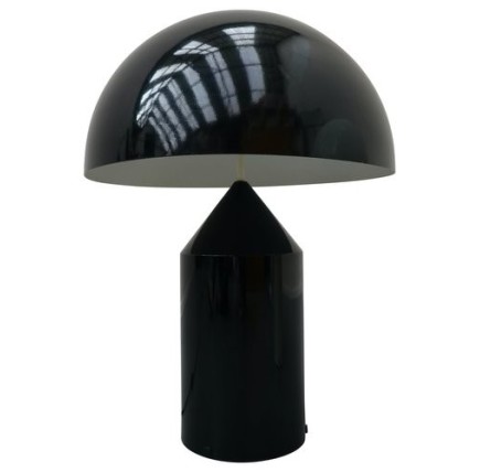 Lámpara MACAO, sobremesa, metal, negra