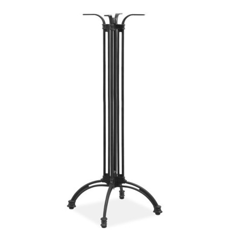 Base de mesa EIFFEL NEW, alta, aluminio, negra, altura 108 cms