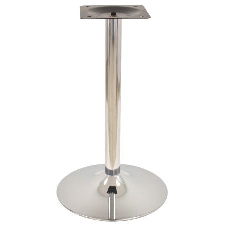 Base de mesa CRISS NEW, cromada, base 45 cms diámetro, altura 73 cms