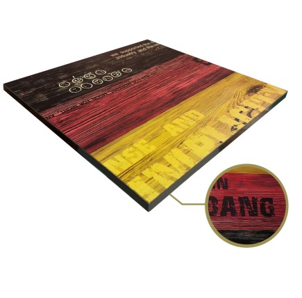 Tablero de mesa HD7348, vintage, 60 x 60 cms