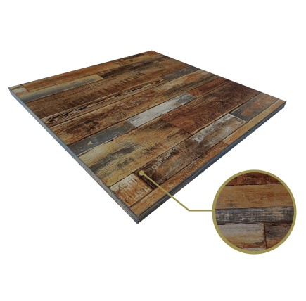 Tablero de mesa HD7347, vintage, 80 x 80 cms