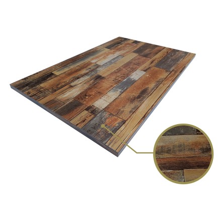 Tablero de mesa HD7347, vintage, 110 x 70 cms