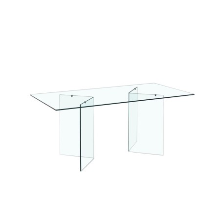 Mesa MISTICA, cristal, 150x90 cms