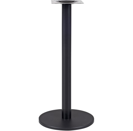 Base de mesa BOHEME, alta, negra, 43 cms de diámetro, altura 110 cms