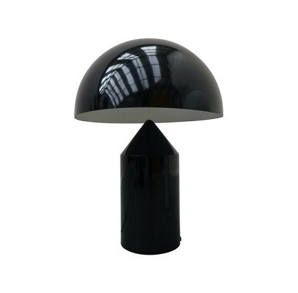 Lámpara MACAO H37, sobremesa, metal, negra