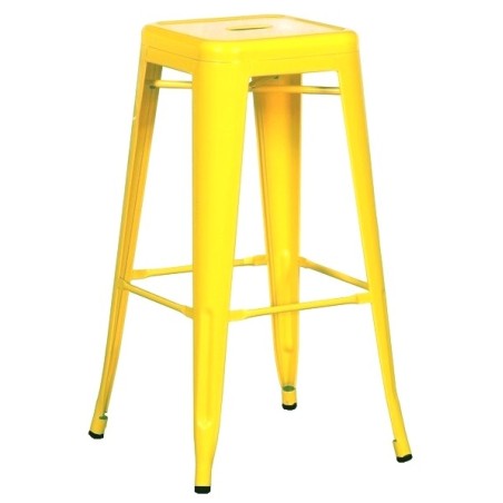 Taburete TOL EK LIMITED, acero, amarillo