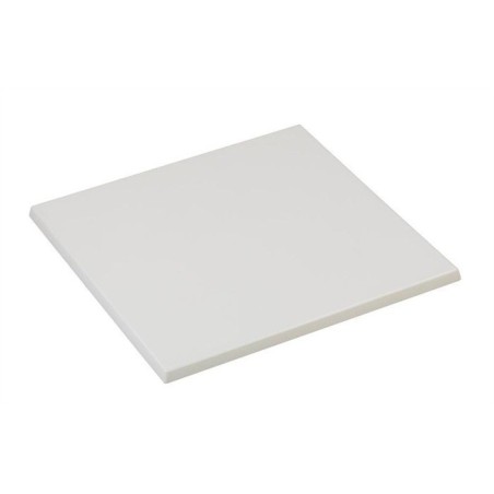 Tablero de mesa WER-UNIART, Blanco 3101, 70x70 cms