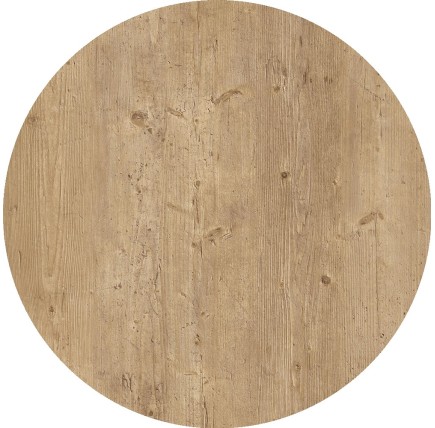 Tablero de mesa COMPACTO, 12 mm. de espesor, Avalon Pine 4729, Tavilo, 69 cms de diámetro