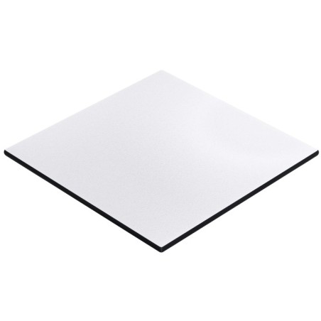 Tablero de mesa COMPACTO, 12 mm. de espesor, Blanco 3101, Tavilo, 69 x 69 cms