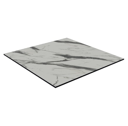 Tablero de mesa COMPACTO, 12 mm. de espesor, Mármol Ayfon 5657, Tavilo, 69 x 69 cms